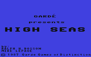 High Seas — sstitle (WOR)
