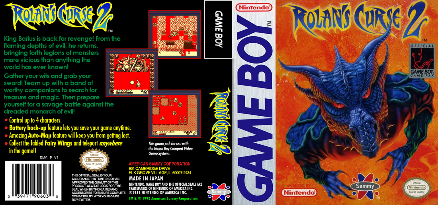 Rolan's Curse 2 — box-texture (US)