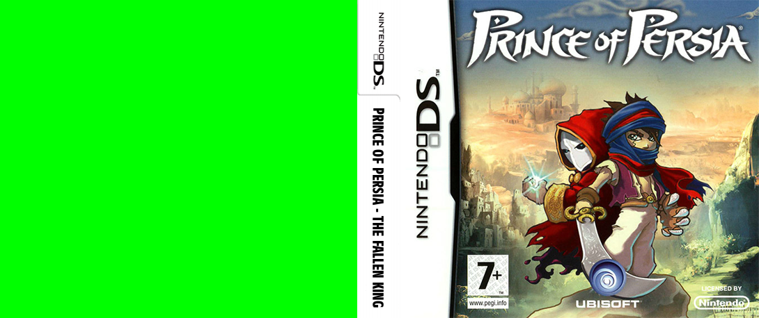 Prince Of Persia - The Fallen King — box-texture (FR)