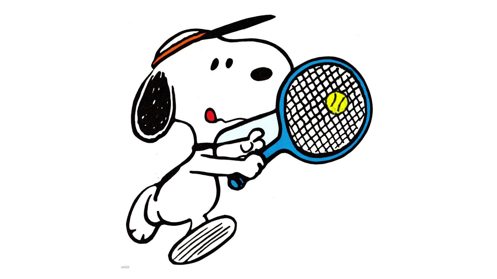 Snoopy Tennis — fanart