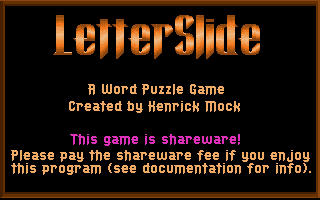 LetterSlide box art