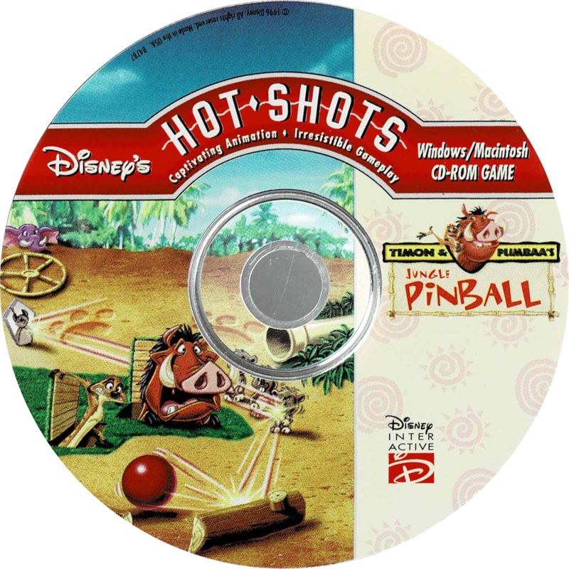 Disney's Hot Shots: Timon and Pumbaa's Jungle Pinball — support-2D (WOR)