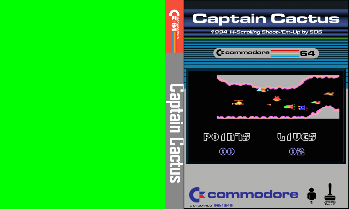 Captain Cactus — box-texture (CUS)