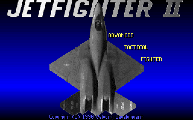JetFighter II: Advanced Tactical Fighter — sstitle (WOR)