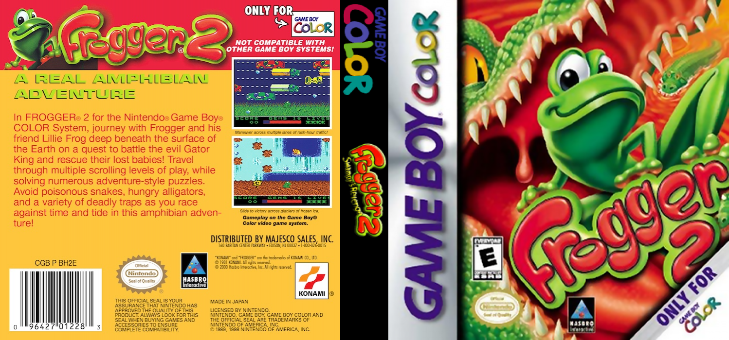 Frogger 2 — box-texture (US)