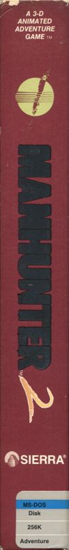 Manhunter 2 - San Francisco — box-2D-side (US)