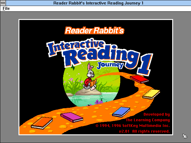 Reader Rabbit's Reading Journey 1 — sstitle (WOR)
