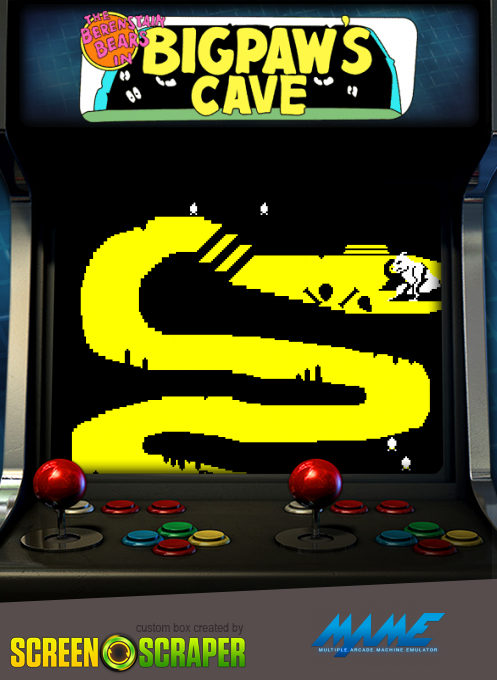 Berenstain Bears In Big Paw's Cave, The — box-2D (SS)