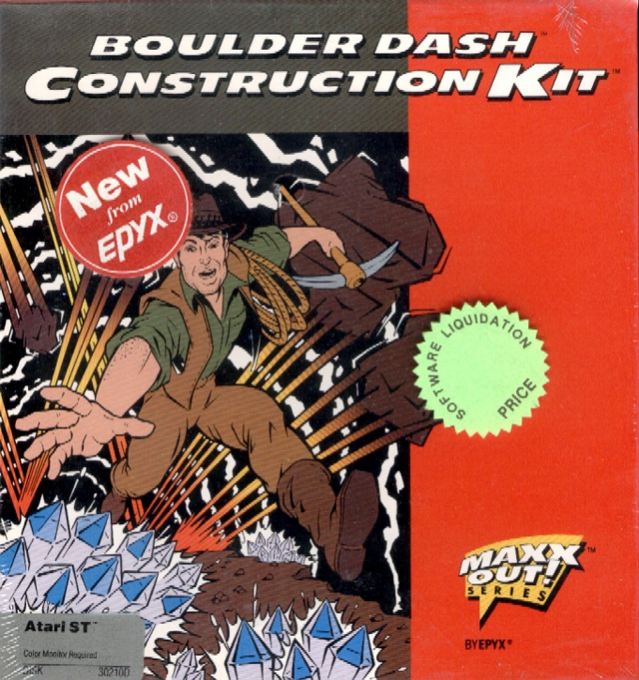 Boulder Dash Construction Kit box art