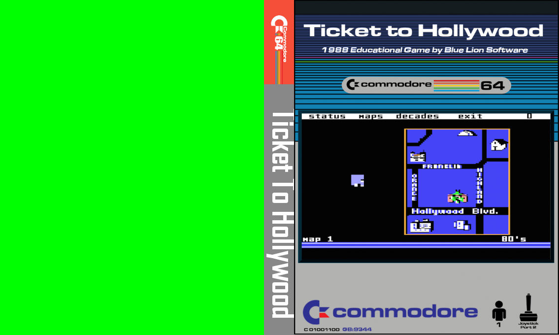 Ticket To Hollywood — box-texture (CUS)