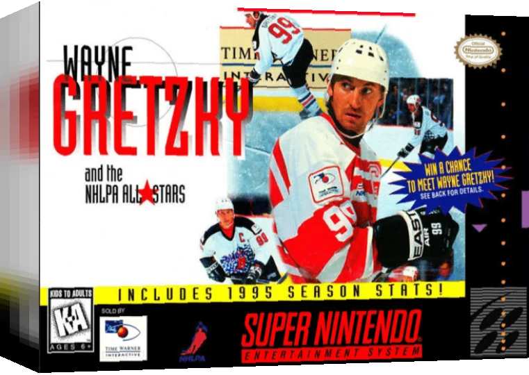 Wayne Gretzky and the NHLPA All-Stars — box-3D (US)