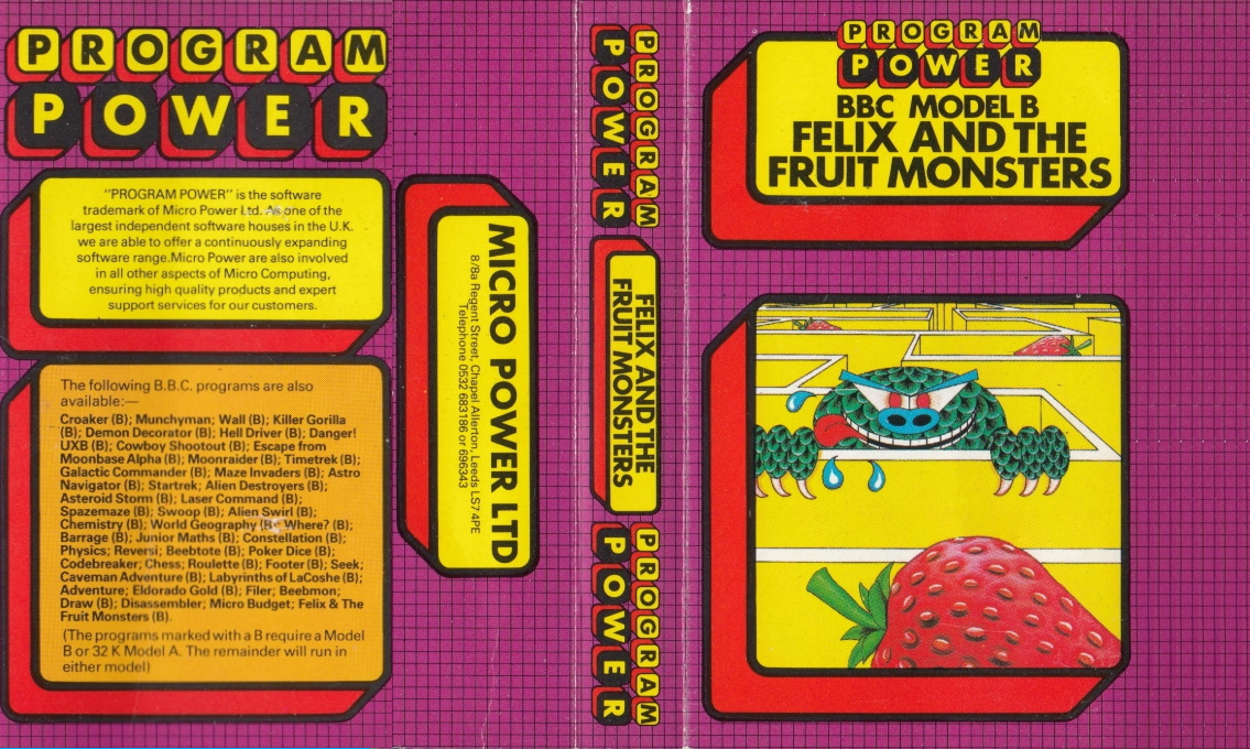 Felix And The Fruit Monsters — box-texture (EU)