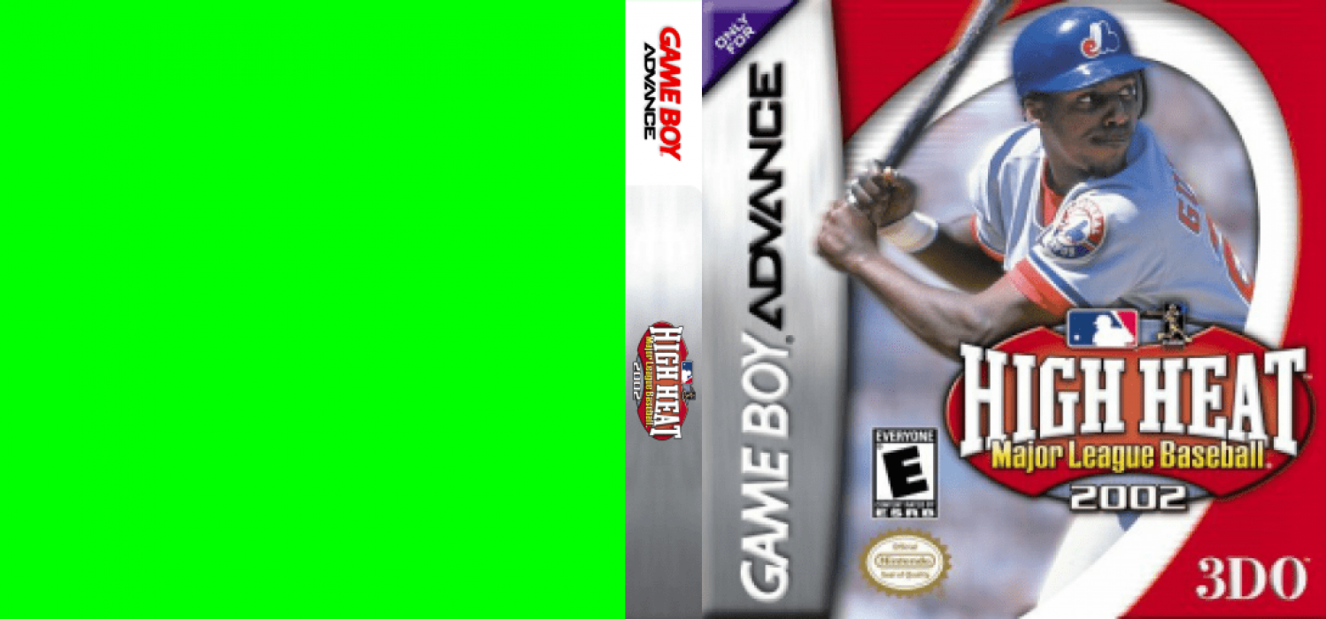 High Heat Major League Baseball 2002 — box-texture (US)