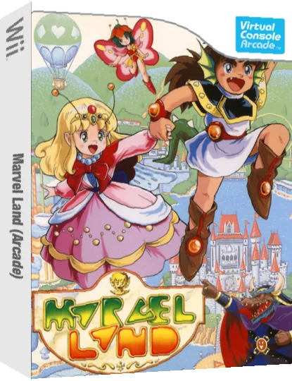 Marvel Land — box-3D (JP)