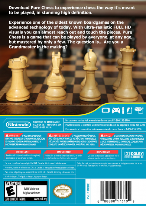 Pure Chess — box-2D-back (US)