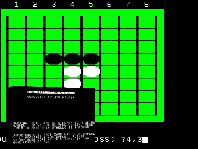 High Resolution Othello — mixrbv2 (WOR)