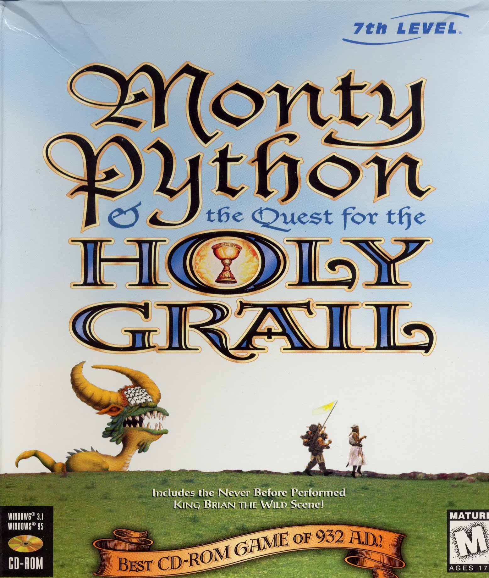 Monty Python and the Quest for the Holy Grail box art