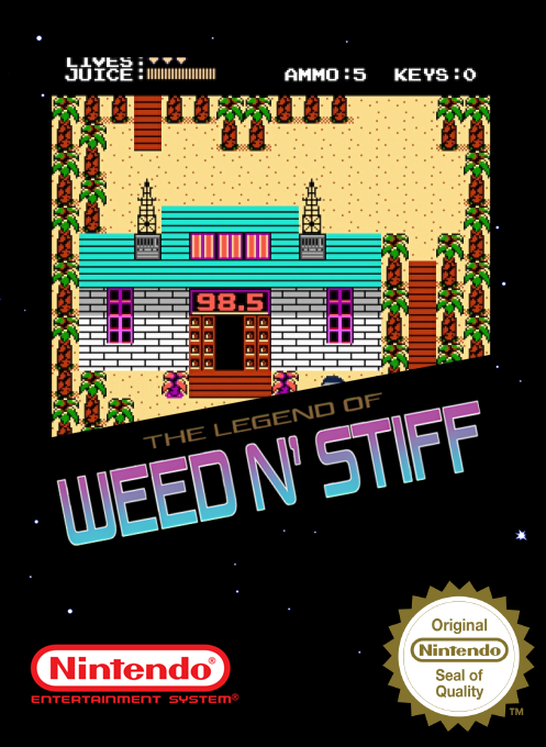 The Legend of Weed N' Stiff — box-2D (SS)