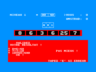 Chiffres Et Des Lettres, Des — ss (FR)