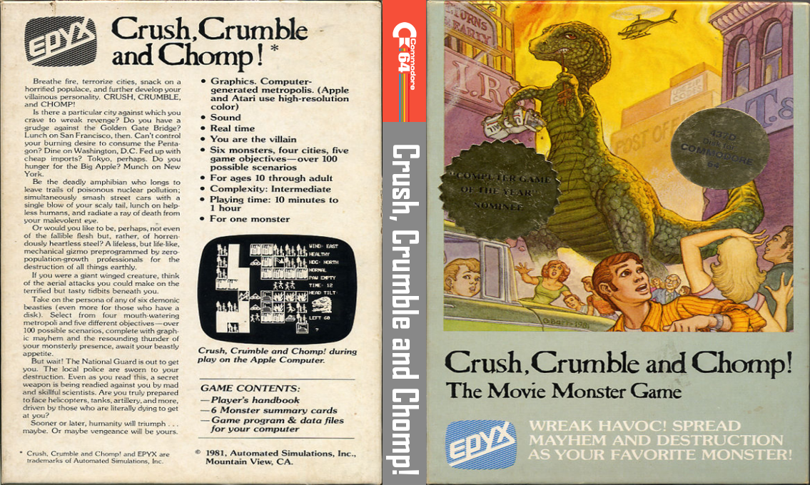 Crush, Crumble and Chomp! — box-texture (US)