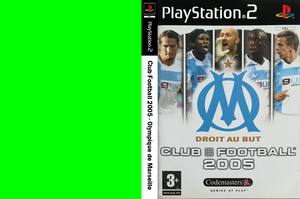 Club Football 2005 - Olympique de Marseille — box-texture (FR)
