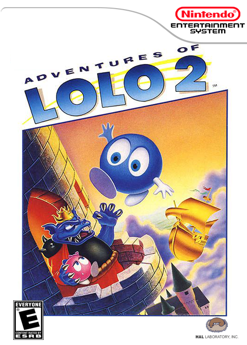 Adventures Of Lolo 2 box art