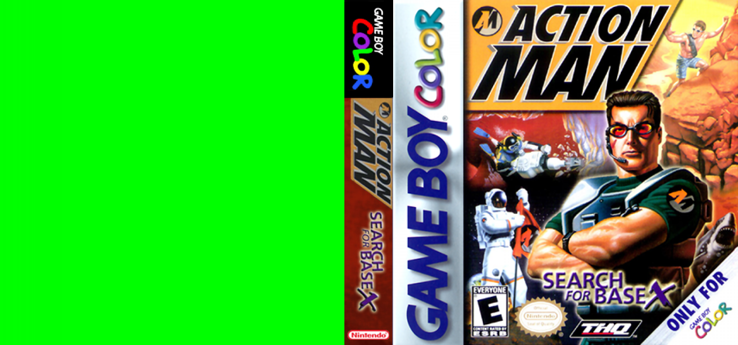 Action Man - Search For Base X — box-texture (US)