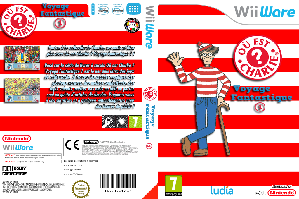 Where's Wally? Fantastic Journey 1 — box-texture (FR)