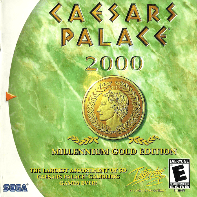 Caesars Palace 2000 - Millennium Gold Edition box art