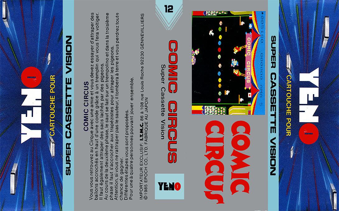 Comic Circus — box-texture (FR)
