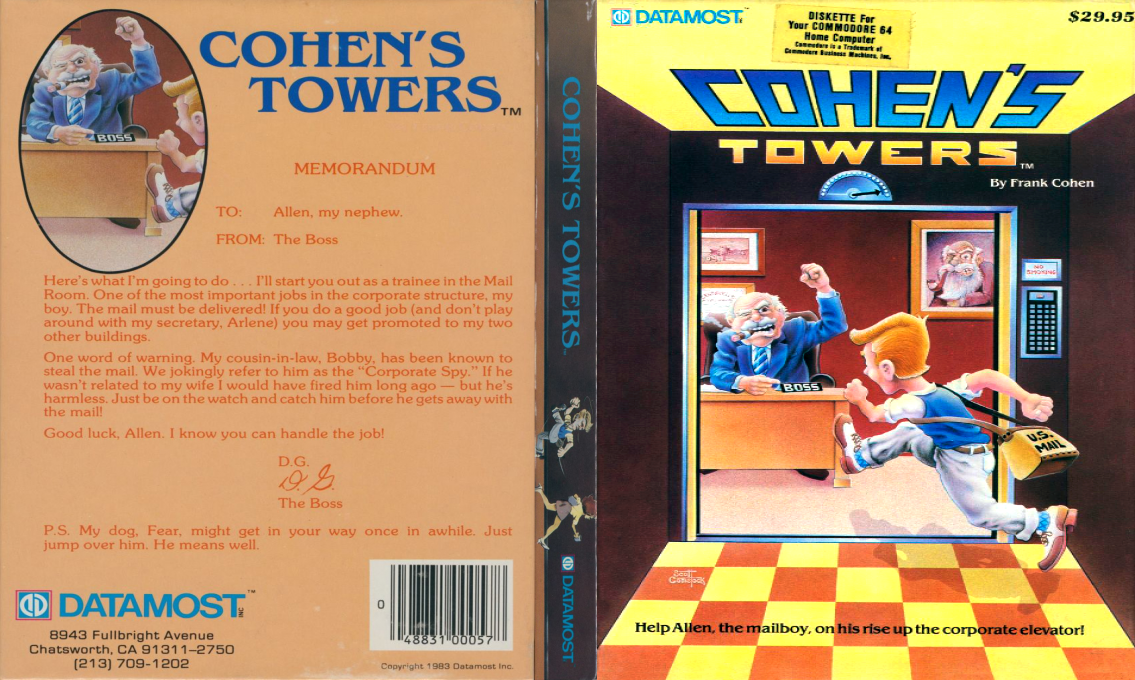 Cohen's Towers — box-texture (US)