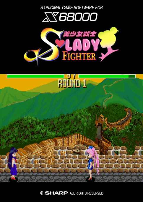Bishoujo Senshi Lady Fighter box art