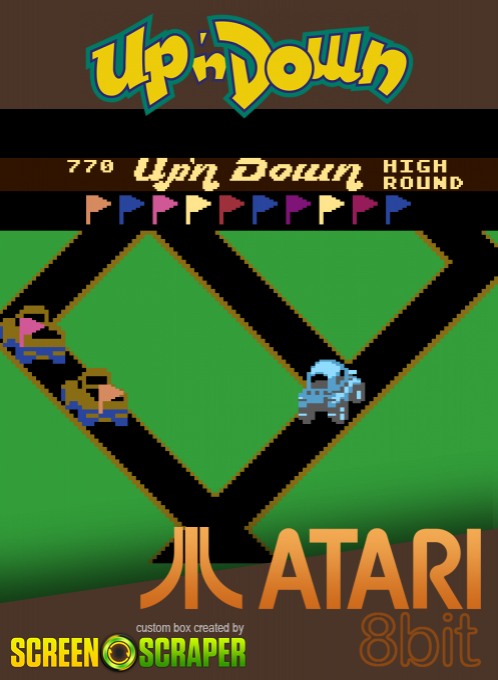 Up 'n Down — box-2D (SS)