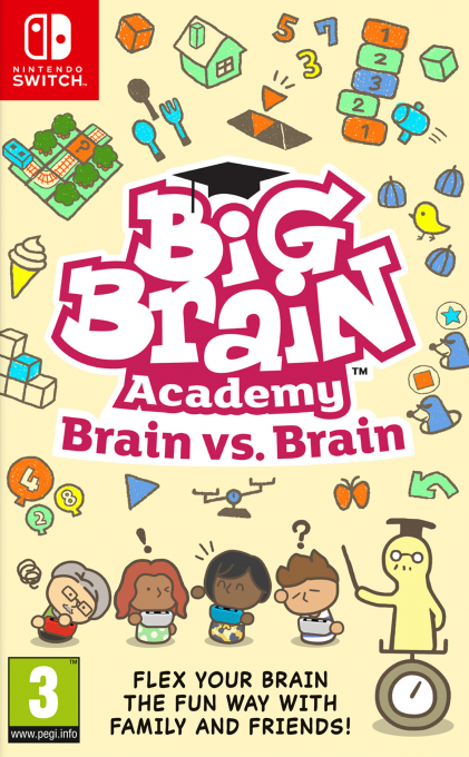Big Brain Academy - Brain vs. Brain — box-2D (EU)