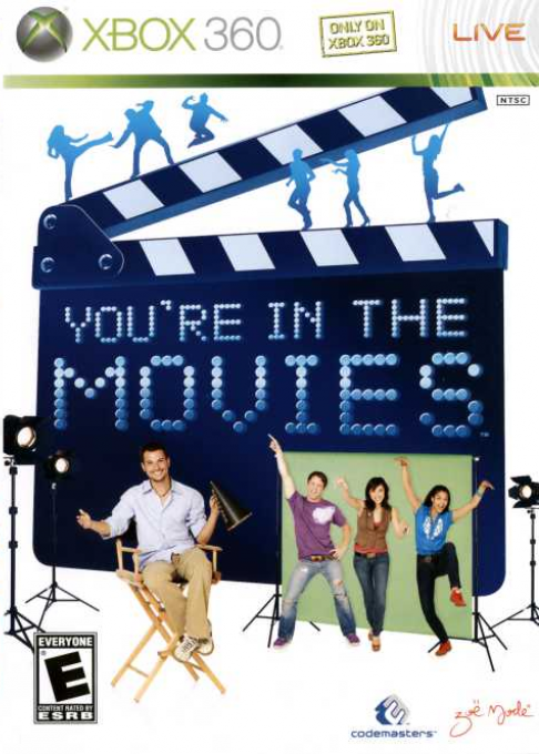 You're in the Movies box art