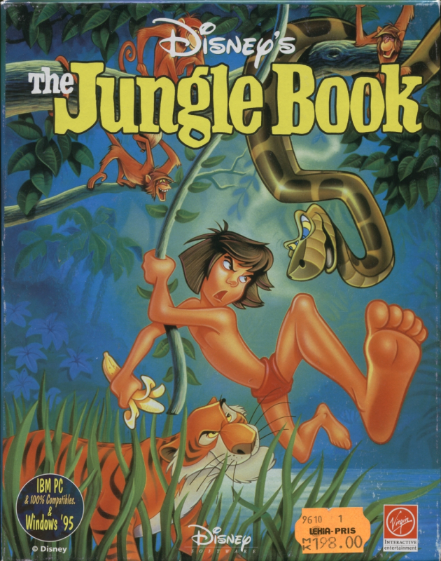 Disney's The Jungle Book box art