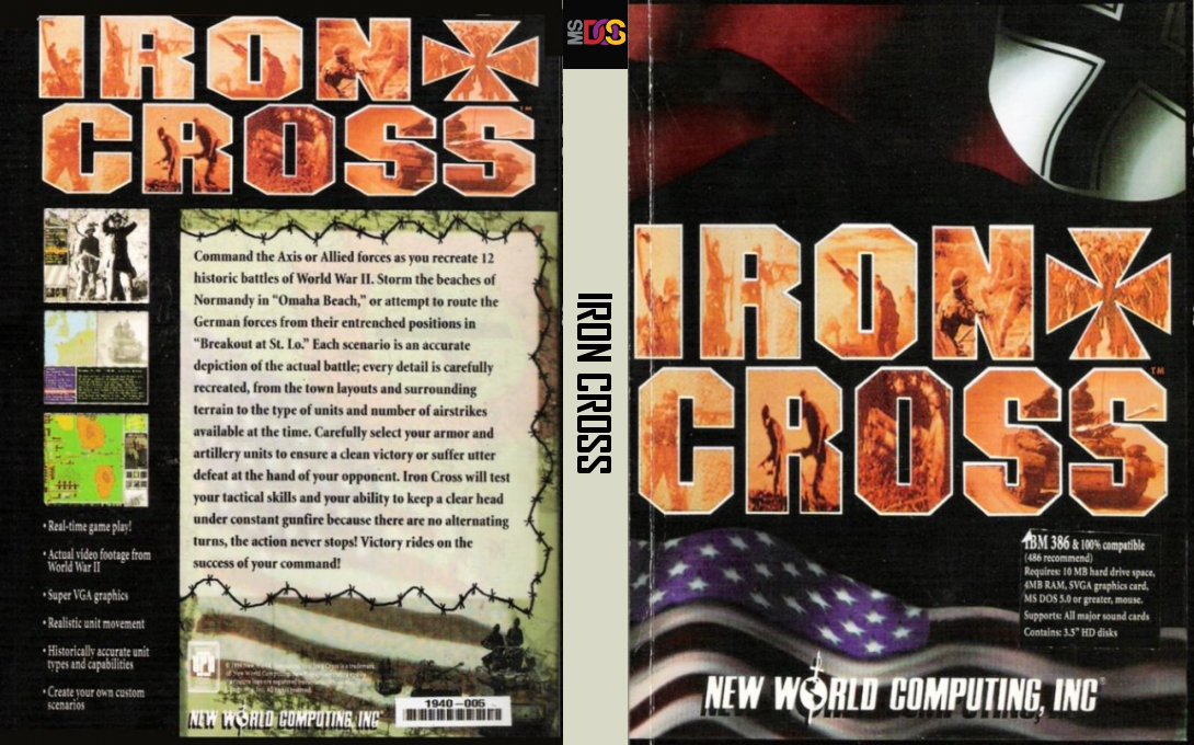 Iron Cross — box-texture (US)