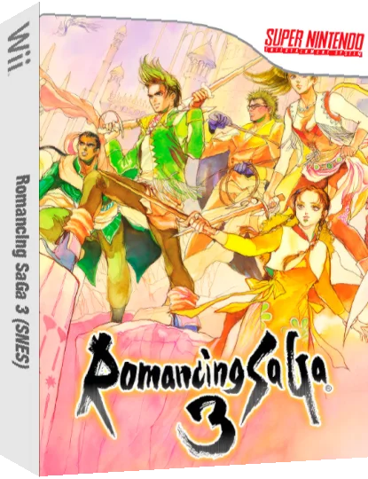 Romancing SaGa 3 — box-3D (WOR)