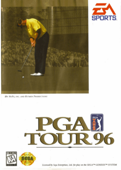 Pga Tour 96 box art