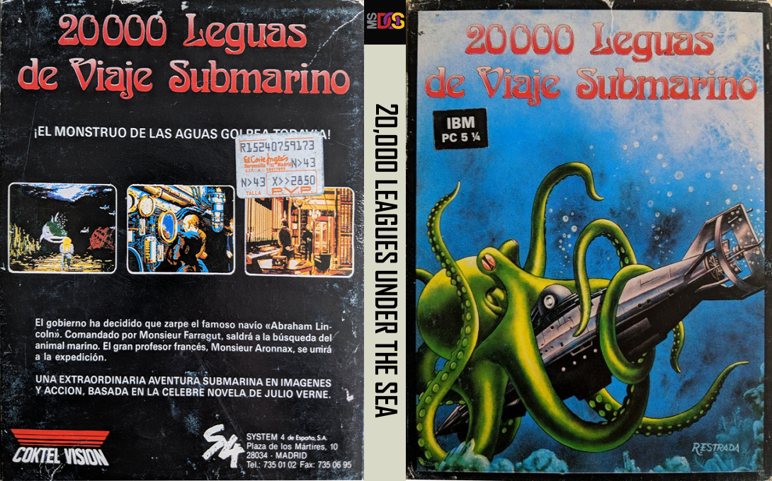 20,000 Leagues Under The Sea — box-texture (SP)