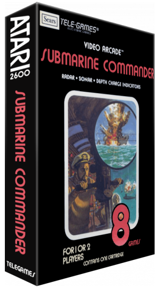 Submarine Commander — box-3D (US)