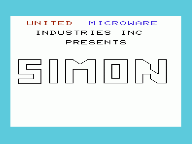 Simple Simon — sstitle (WOR)