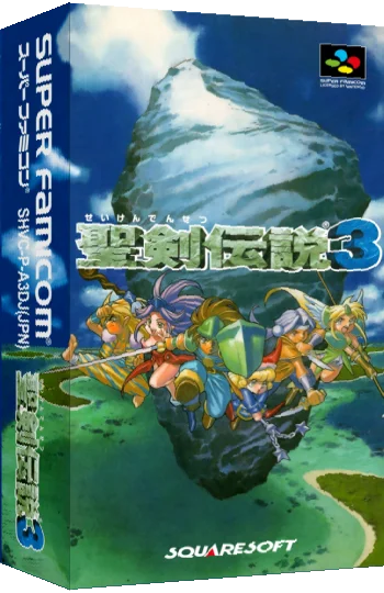 Trials of Mana — box-3D (JP)