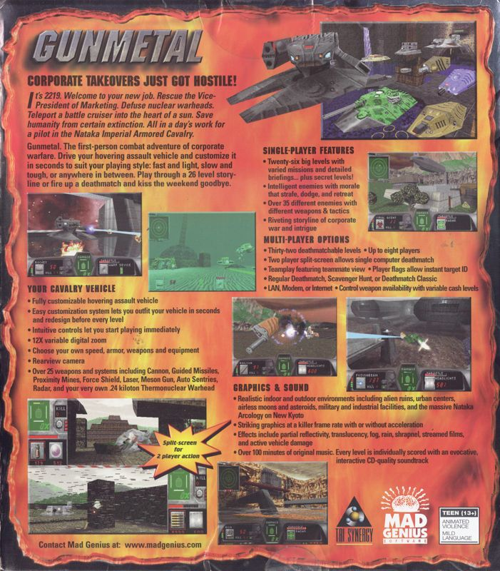 Gunmetal — box-2D-back (US)
