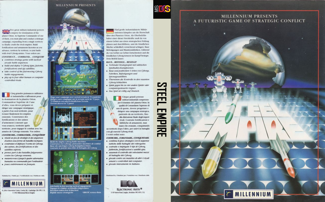 Steel Empire — box-texture (EU)
