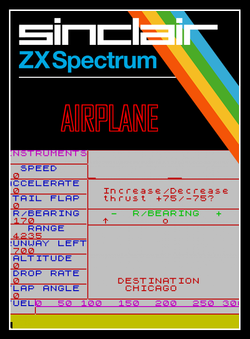 Airplane box art