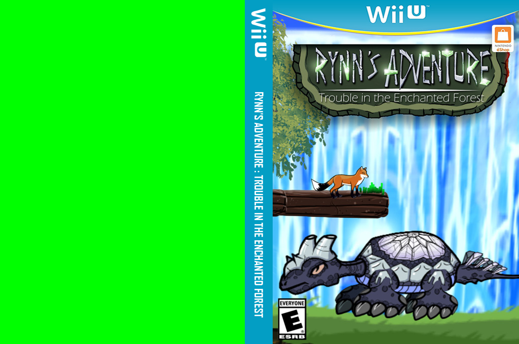 Rynn's Adventure - Trouble in the Enchanted Forest — box-texture (US)