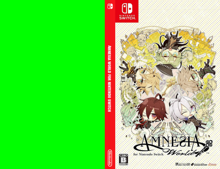 Amnesia World for Nintendo Switch — box-texture (JP)