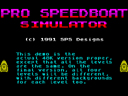 Pro Speedboat Simulator — sstitle (WOR)