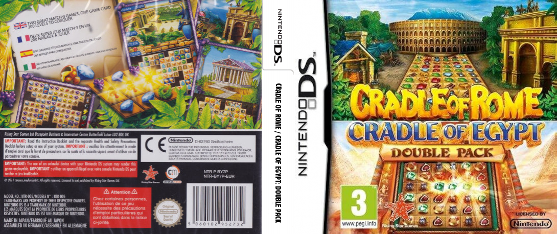 Double Pack - Cradle of Rome + Cradle of Egypt — box-texture (EU)